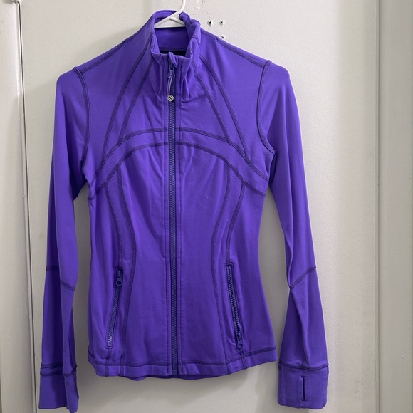 lululemon athletica Tops - Lululemon Purple Define Jacket Size 2